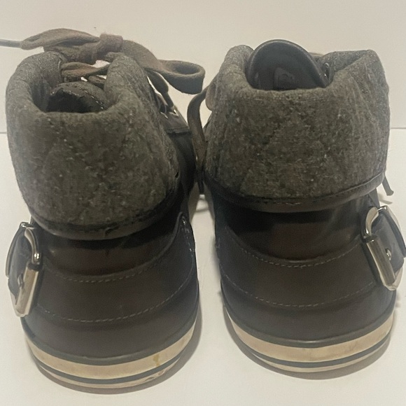 Aldo Black Quilted High-Top Sneakers - Picture 5 of 7